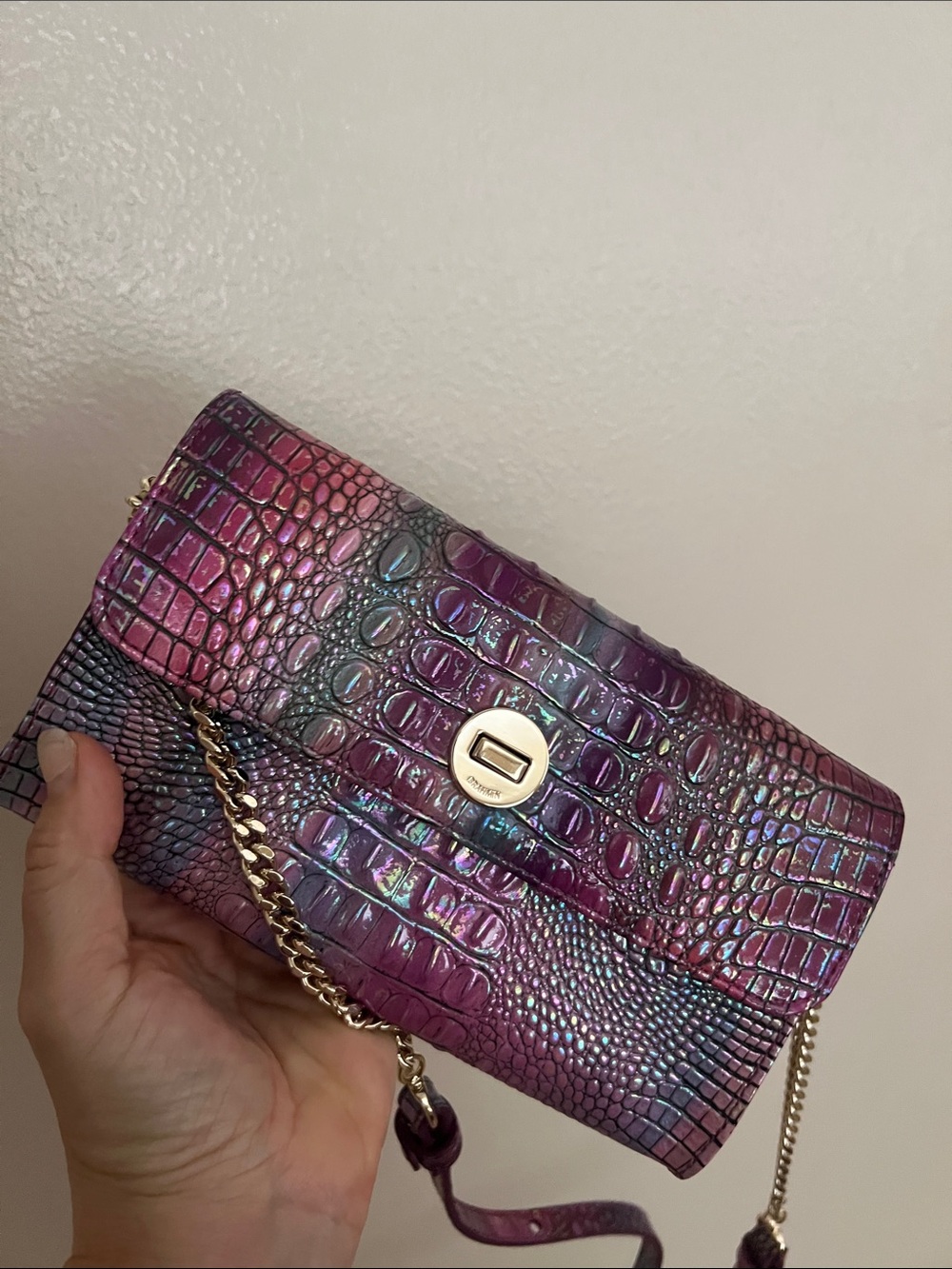 Brahmin Polina Magical Ombre crossbody bag - Picture 1 of 8
